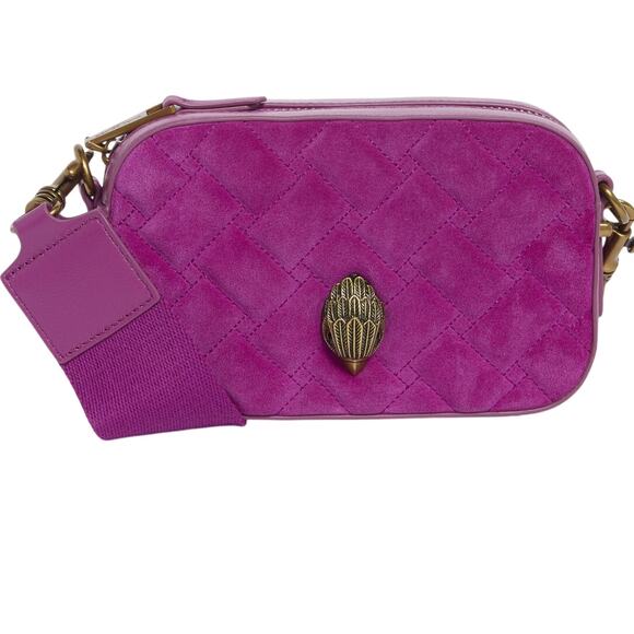 Kurt Geiger small Kensington Quilted Leather Camera Bag - Picture 1 of 6